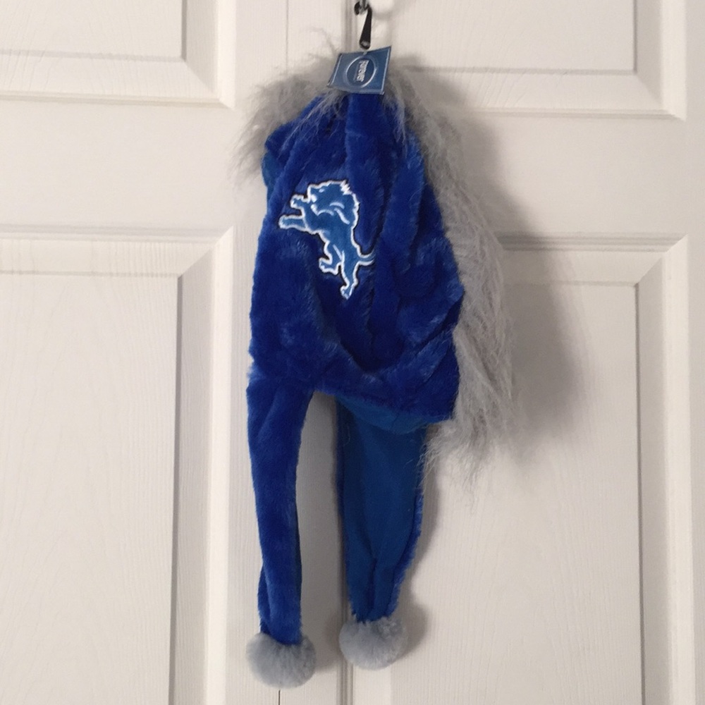 Detroit Lions Hat NWT Forever Collectibles Blue
